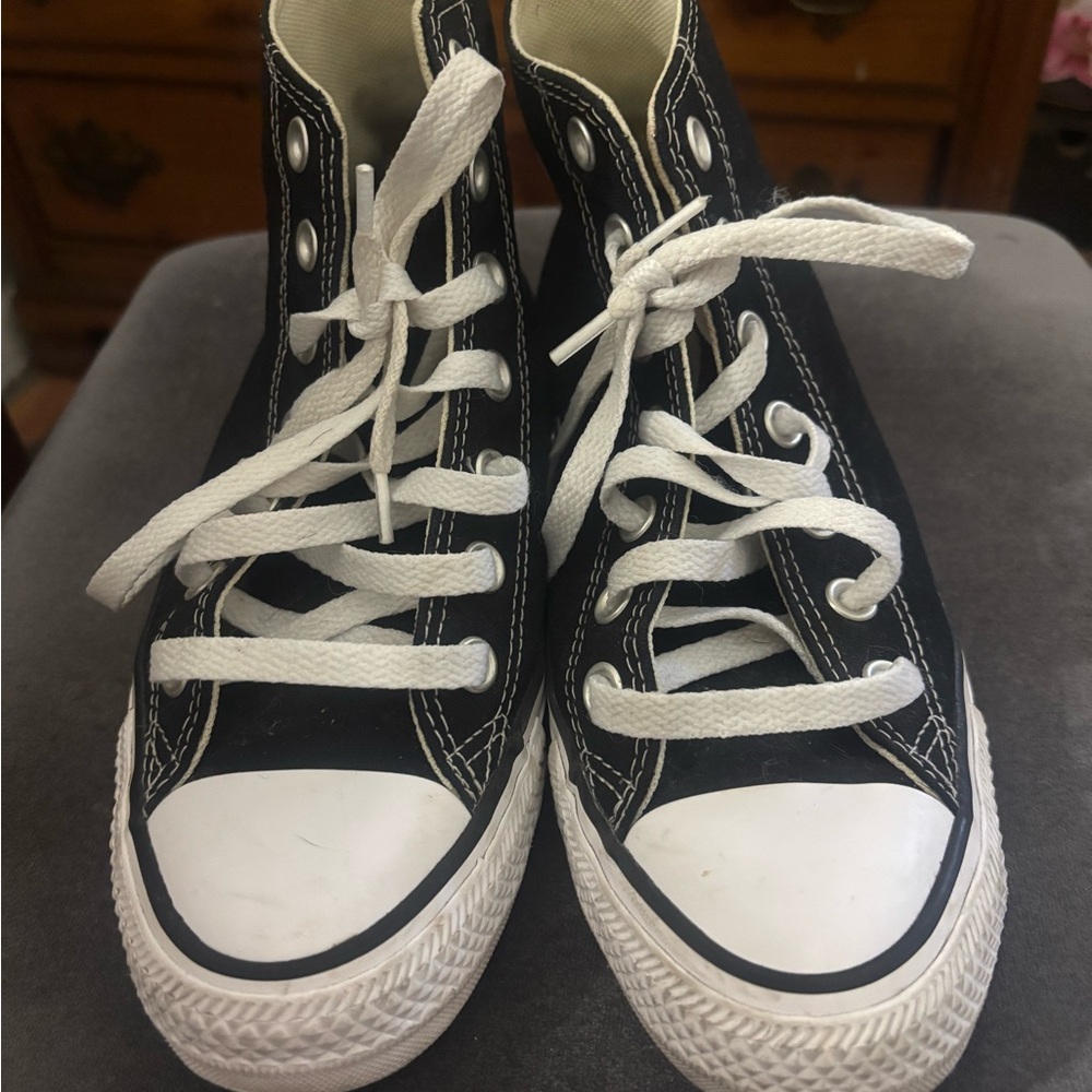 Converse Black High-Top Sneakers